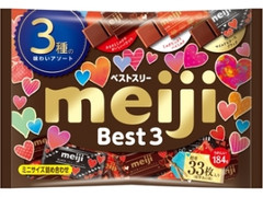明治 ベストスリー ハート柄パッケージ 袋184g