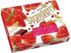明治 ストロベリーチョコレートBOX バレンタインパッケージ 箱26枚