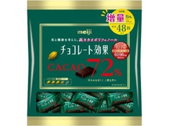 チョコレート効果 カカオ72％ 袋48枚 増量