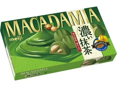 明治 マカダミアチョコレート 濃い抹茶 商品写真