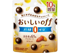 おいしいoff 砂糖ゼロ カカオ61％ 袋38g