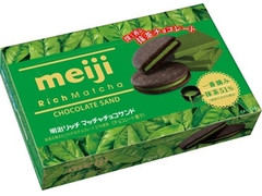 明治 リッチ抹茶チョコサンド