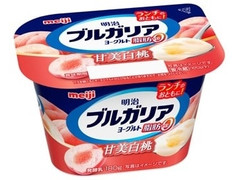 明治 ブルガリアヨーグルト 脂肪0 甘美白桃 商品写真