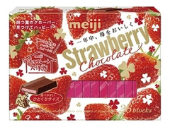 明治 ストロベリーチョコレート BOX 期間限定パッケージ 箱26枚
