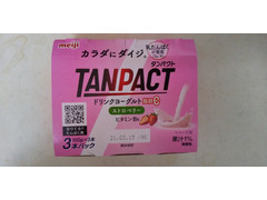 明治 TANPACT ドリンクヨーグルト ストロベリー 商品写真