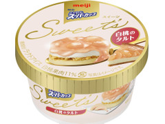 明治 エッセル スーパーカップ Sweet‘s 白桃のタルト 商品写真