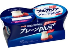 ブルガリアヨーグルト プレーンplus いちご カップ70g×2