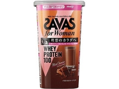 ザバス フォーウーマン ホエイプロテイン100 ミルクショコラ風味 14食