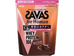 ザバス フォーウーマン ホエイプロテイン100 ミルクショコラ風味 袋45食