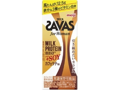 for Woman MILK PROTEIN 脂肪0 ＋SOY カフェラテ味 パック200ml