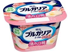 ブルガリアヨーグルト脂肪0 清み白桃 カップ180g