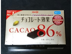 明治 チョコレート効果 CACAO86％ 70g