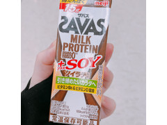 明治 SAVAS ミルクプロテイン ＋ソイ ソイラテ風味 商品写真
