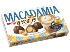 明治 マカダミアチョコレート ほうじ茶ラテ