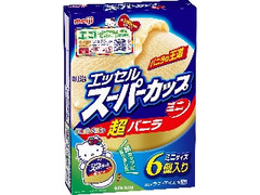 エッセル スーパーカップミニ 超バニラ 箱80ml×6