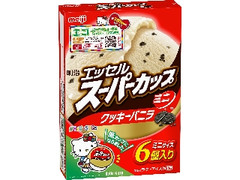 明治 エッセル スーパーカップミニ クッキーバニラ 箱80ml×6