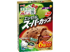 エッセル スーパーカップミニ 抹茶・チョコクッキー 箱80ml×6