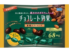 チョコレート効果 カカオ72％素焼きアーモンド 袋166g