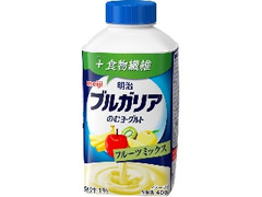明治 ブルガリアのむヨーグルト フルーツミックス＋食物繊維