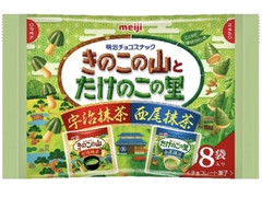 明治 きのこたけのこ抹茶