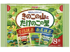 明治 きのこたけのこ抹茶