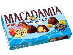 明治 マカダミアチョコレート 沖縄塩＆ミルク