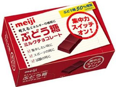 明治 ぶどう糖チョコレート ミルク 箱68g