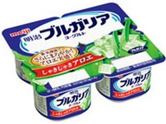 ブルガリアヨーグルト しゃきしゃきアロエ カップ80g×4