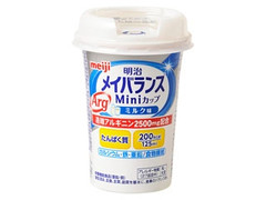 メイバランス ArgMiniカップ ミルク味 カップ125ml