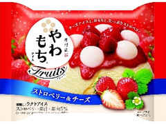 やわもちアイスFruits ストロベリー＆チーズ 袋1個