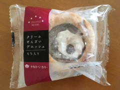 タカキベーカリー クリームぜんざいデニッシュ もち入り