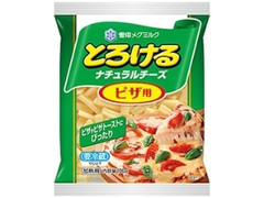 雪印メグミルク とろけるナチュラルチーズ ピザ用 袋100g