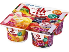 ナチュレ 恵 megumi 7種のフルーツミックス＋ベリーミックス カップ70g×4