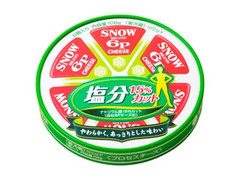 雪印メグミルク 6Pチーズ 塩分15％カット 箱108g