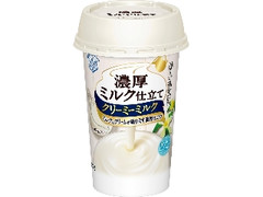 雪印メグミルク 濃厚ミルク仕立て クリーミーミルク カップ200g