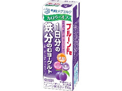 雪印メグミルク プルーンFe 1日分の鉄分 のむヨーグルト カロリーオフ パック190g