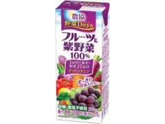農協 野菜Days フルーツ＆紫野菜 100％ パック200ml