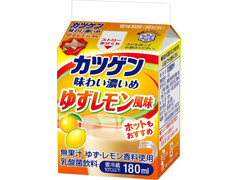 雪印メグミルク カツゲン 味わい濃いめ ゆずレモン風味 商品写真