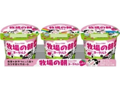 雪印メグミルク 牧場の朝ヨーグルト いちご カップ70g×3