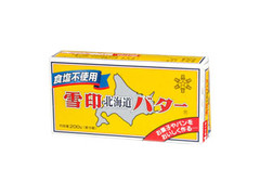 雪印 北海道バター 食塩不使用 箱200g