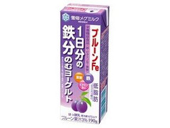 プルーンFe 1日分の鉄分のむヨーグルト パック190g