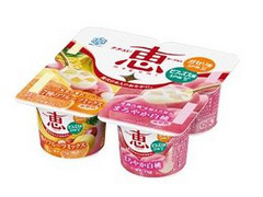 雪印メグミルク ナチュレ 恵 megumi 7種のフルーツミックス＋まろやか白桃 商品写真
