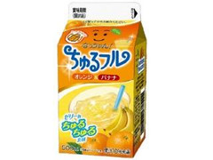 雪印メグミルク なっちゃん ちゅるフル オレンジ＆バナナ 商品写真