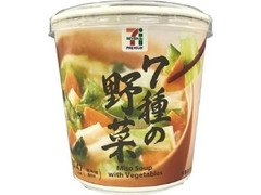 カップみそ汁 7種の野菜 カップ24.5g