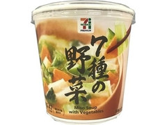 セブン＆アイ セブンプレミアム カップみそ汁 7種の野菜 商品写真
