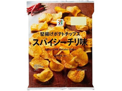 セブン＆アイ セブンプレミアム 堅揚げポテトチップス スパイシーチリ味 商品写真