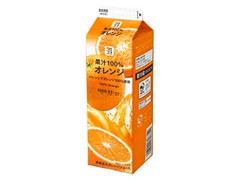 果汁100％オレンジ パック1000ml