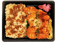 鶏めし＆みぞれチキンカツ弁当