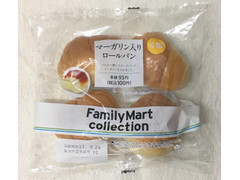 ファミリーマート FamilyMart collection マーガリン入りロールパン 商品写真