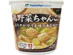 ファミリーマート FamilyMart collection 鶏野菜ちゃんこ汁 商品写真